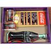 Image 1 : COCA COLA MENU BOARD,METAL COKE SIGN,COKE GLASSES