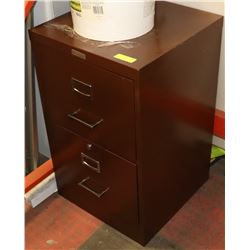 COMMODORE 2 DRAWER FILING CABINET WITH KEYS