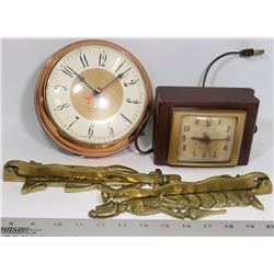 BRASS VICTORIAN ERA COUPLE FIGURINES