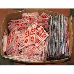 POPCORN BOXES ALMOST 26 DOZEN PLUS 6 DOZEN TABLE