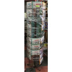 RACK WITH BIRTHDAY CARDS