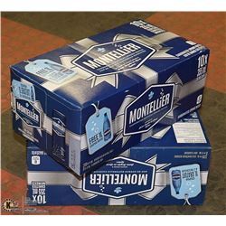 LOT OF 2 CASES OF MONTELIER WATER