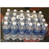 Image 1 : CASE WITH 24 BOTTLES AQUAFINA WATER  PAST