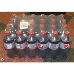 CASE WITH 24 BOTTLES DIET PEPSI WILD CHERRY PAST