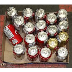 FLAT OF ASSORTED COCA COLA PRODUCTS PAST