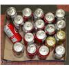 Image 1 : FLAT OF ASSORTED COCA COLA PRODUCTS PAST