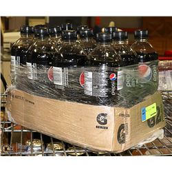 FLAT WITH 12 BOTTLES PEPSI ZERO BOTTLES PAST