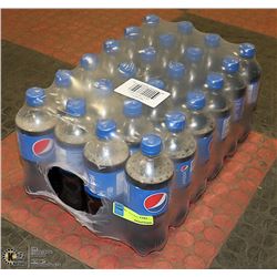 CASE WITH 24 BOTTLES PEPSI COLA PAST BEST BEFORE