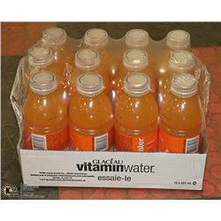CASE OF ORANGE VITAMIN WATER PAST BEST BEFORE