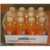 Image 1 : CASE OF DIET ORANGE VITAMIN WATER PAST BEST BEFORE