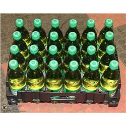 FLAT WITH 24 BOTTLES CANADA DRY GINGERALE PAST