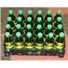 Image 1 : FLAT WITH 24 BOTTLES CANADA DRY GINGERALE PAST
