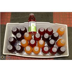 BOX OF ASSORTED VITAMIN WATER PAST BEST BEFORE