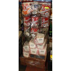 RACK OF NUTTY CLUB PRODUCTS