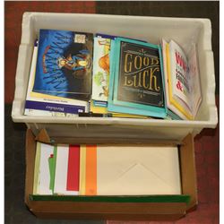 BOX OF GREETING CARDS
