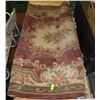 Image 1 : 6 X 9 FOOT FLORAL CARPET-HAS ODOUR
