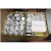 Image 1 : 2 BOXES TAKE OUT CONTAINERS, BAGS, STRAWS & CUPS