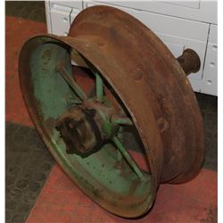 VINTAGE STEEL WHEEL