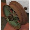 Image 1 : VINTAGE STEEL WHEEL