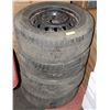 Image 1 : SET OF 4 TIRES 225 160R/16