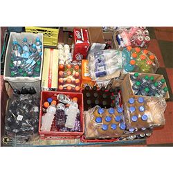 PALLET OF ASSORTED BEVERAGES MAY BE PAST