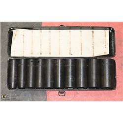 10-PC 1/2"-DRIVE DEEP IMPACT SOCKET SET -