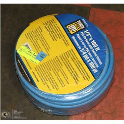 NEW 1/4"-X-100 FT. PVC AIR HOSE WITH
