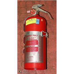 CHARGED SUPER PRO "B" DRY CHEM FIRE