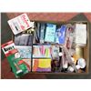Image 1 : BOX OF NEW OTC PHARMACY TYPE ITEMS