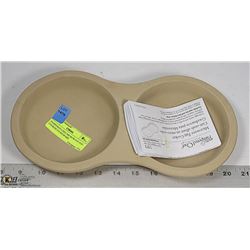 PAMPERED CHEF MICROWAVE EGG COOKER STONEWARE