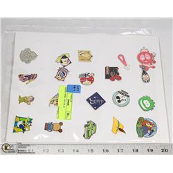 DISNEY PINS - SET OF 20