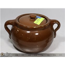BEAN POT WITH LID