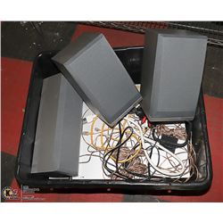 LARGE TOTE WITH PIONEER STEREO SYSTEM