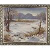 Image 1 : Robert Rukavina-Winter Landscape-original oil #1027413