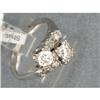 Image 1 : Art Deco Dimizo Platinum Moi et Toi Ring #1027548