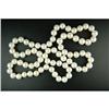 Image 1 : NECKLACE 11MM LARGE CULTURED PEARLS 30 INCHES #1027658