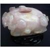 Image 1 : Antique Chinese rose quartz container #1027884