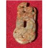 Image 1 : Han period green jade carving in shape of a #1027956