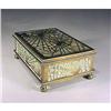 Image 1 : Tiffany Signed Box Bronze Caramel Glass #1028130