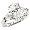 SOLITAIRE G VS1 3 carat diamond ring jewelry #1038529