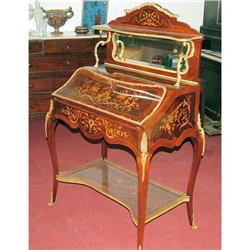 French Louis XV Ladies desk  by A. Bastet  Lyon#1038629