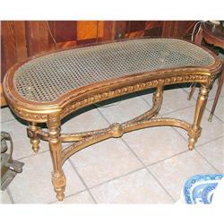Louis XVI coffee table  gold leaves gilding  #1038639