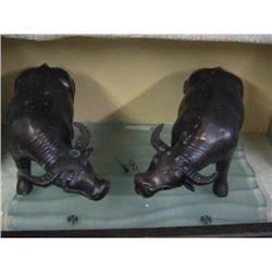 Bronze Bull Pair #1044999