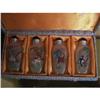 Image 1 : set of 4 Snuff Bottle hand painted on the #1045000