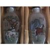 Image 1 : set of 2 large Snuff Bottle hand painted on the#1045001