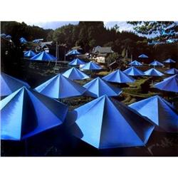 Christo   Blue Umbrellas #1045191