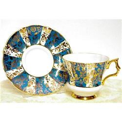 Windsor Tea Cup & Saucer - Golden Chintz #1045298