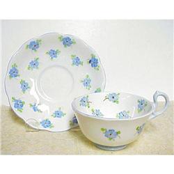 Cup & Saucer Forget Me Not #1045325