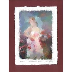  Wedding Dress  - Colour L.E. Lithography #1045398