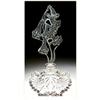 Image 1 : CZECH VINTAGE CUT CRYSTAL FIGURAL PERFUME #1045514